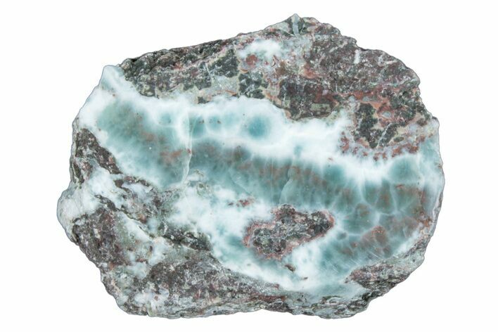 Polished Section of Larimar - Dominican Republic #282529